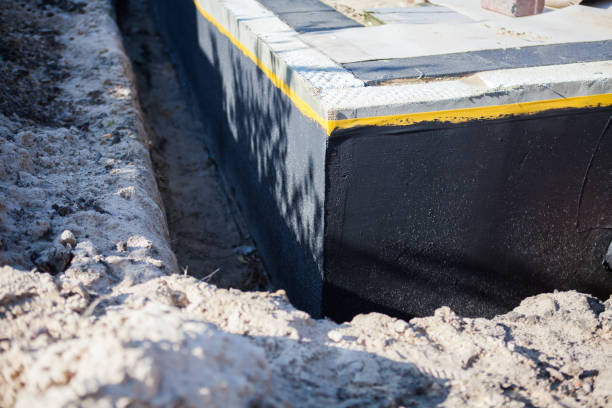 Residential Wet Basement Repair installation at a Carey, OH home by SJ Waterproofing Pros